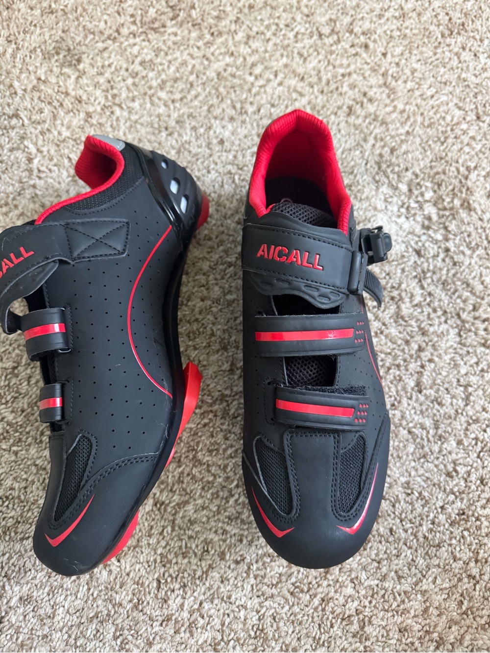 AICALL Men’s Cycling Shoes Sz 11 US/45 EUR